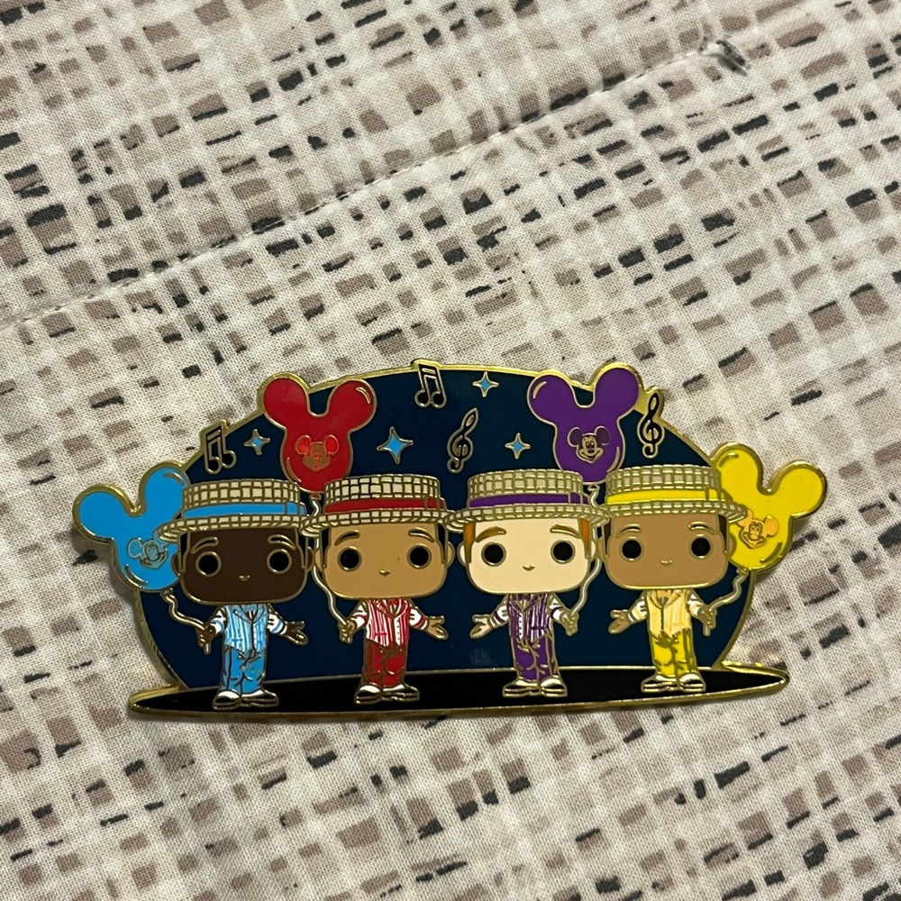 Disney Funko Pop Dapper Dan Main Street Quartet Pin
